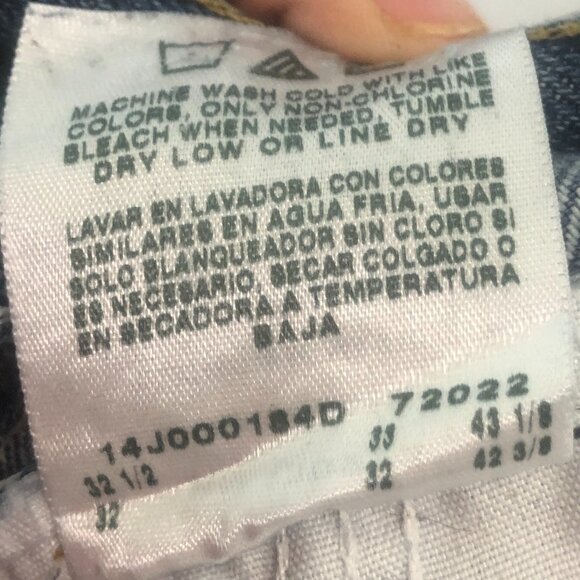 Lee Relaxed Men's Jeans Relax Fit Straight Leg Size 31 x 32 - Picture 8 of 12